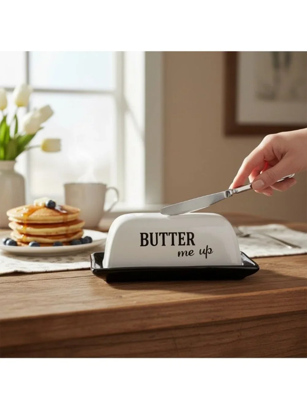 Butter Dish With